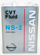 NISSAN  Масло для вариаторов Nissan СVT Fluid NS-2 / 4л. / KLE52-00004