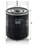 MANN MFW7053 Масляный фильтр на автомобиль CITROEN C15