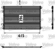 Valeo V817608 Радiатор кондицiонера