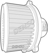 DENSO DENDEA43008 Вентилятор опалення на автомобиль KIA RIO