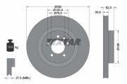 Textar T 92162003 Тормозной диск