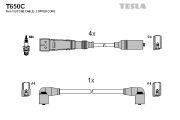 TESLA TEST650C Кабель зажигания, к-кт TESLA Seat,VW 80-01 1,6;1,8;2,0/присоединение 4 мм резьба на автомобиль VW SCIROCCO