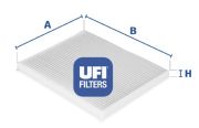 UFI 5312400 Фильтр, воздух во внутренном пространстве на автомобиль OPEL COMBO