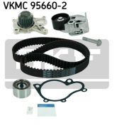 SKF VKMC 95660-2 Водяной насос + комплект зубчатого ремня