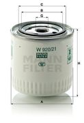 MANN MFW92021 Масляный фильтр на автомобиль LADA 1200-1500
