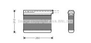 LKQ ABW6166 BMW 3 E36 10/90-3/98 Радиатор отопления +AC [OE 1393212] на автомобиль BMW 5