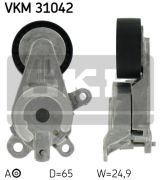 SKF VKM31042 Натяжной ролик, поликлиновой  ремень на автомобиль VW POLO