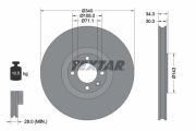 TEXTAR T92256903 Тормозной диск