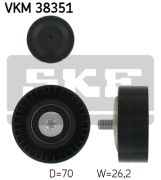 SKF VKM38351 Паразитный / ведущий ролик, поликлиновой ремень