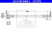 ATE ATE331478 Тормозной шланг на автомобиль MERCEDES-BENZ E-CLASS