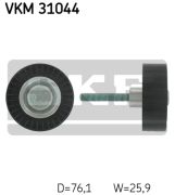 SKF VKM31044 Паразитный / ведущий ролик, поликлиновой ремень на автомобиль AUDI A3