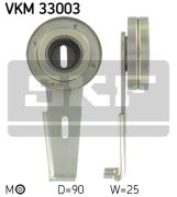 SKF VKM33003 Натяжной ролик, поликлиновой  ремень