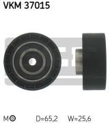 SKF VKM37015 Натяжной ролик, поликлиновой  ремень