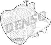 Denso DENDEA09033 Вентилятор опалення
