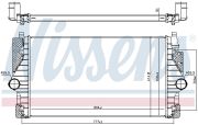 NISSENS NIS96755 Интеркулер VW TRANSPORTER T4(90-)2.5 TDi(+)[OE 7D0.145.803 A] на автомобиль VW TRANSPORTER