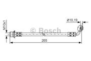 BOSCH 1987481128 Тормозной шланг на автомобиль LEXUS LX
