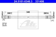 ATE ATE331406 Тормозной шланг на автомобиль MERCEDES-BENZ E-CLASS