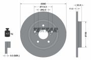 Textar T 92195200 Тормозной диск