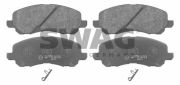 SWAG 80916741 набор тормозных накладок на автомобиль CITROEN C4