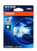 OSRAM OSR2827DC02B Автомобильная лампа:  WY5W 12V 5W W2,1x9,5d DIADEM CHROME ((к-кт 2 шт))                на автомобиль RENAULT DUSTER