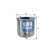 UFI 2412700 Топливный фильтр на автомобиль PEUGEOT 301