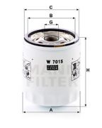 MANN MFW7015 Масляный фильтр на автомобиль VOLVO XC60