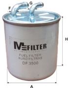 MFILTER DF3500 Топливный фильтр на автомобиль SMART FORFOUR