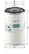 MANN MFWK723 Топливный фильтр
