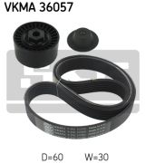 SKF VKMA36057 Поликлиновой ременный комплект