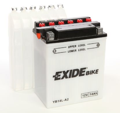 EXI EB14L-A2 EXIDE Акумулятор EXIDE Стандарт [12B] 14 Ah/  134x89x166 (ДхШхВ) CCA 145 купить дешево