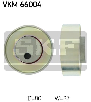 VKM 66004 SKF Паразитный / ведущий ролик, поликлиновой ремень купить дешево