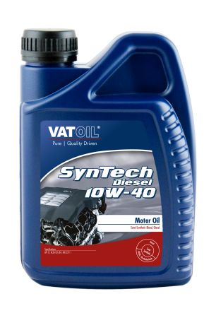 VAT 12-1 DIESEL VATOIL Масло моторное Vatoil SynTech Diesel 10W40 / 1л. / (ACEA A3/B3-12, A3/B4-08, API SL/CF) купить дешево