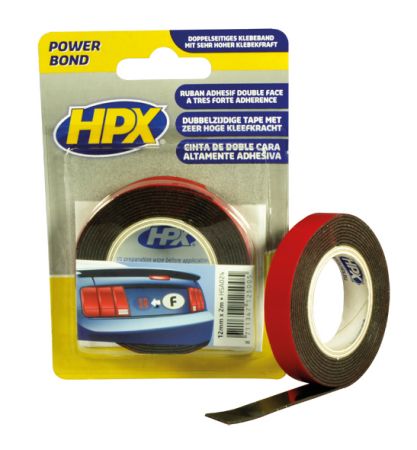 HPX HSA025 HPX Автомобильный акриловый скотч для молдингов, знаков, ребер жесткости. Температура эксплуатации 120С купить дешево