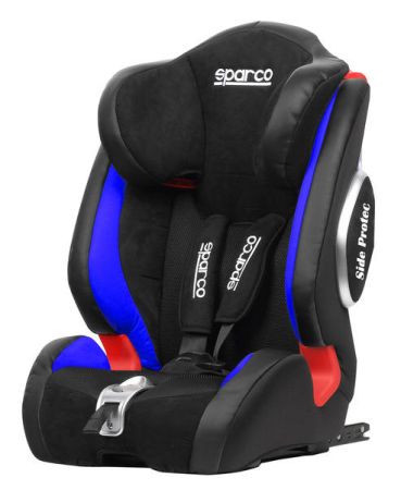 DO SPCF1000KI-BL SPARCO Детское кресло с 9-36 кг с системой ISOFIX, черно-синее купить дешево