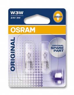 OSR 2841 OSRAM Автомобильная лампа 3W (26,8 mm)24V (W2.1x9.5d) купить дешево
