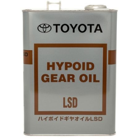 TOY 08885-00305 TOYOTA Трансмиссионное масло Toyota Hypoid Gear Oil LSD / 85W90 / 4л. / OE: 08885-00305 купить дешево