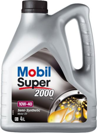 MOBIL 12-4 MOBIL Масло моторное MOBIL Super 2000 10W-40 (ACEA A3/B3, VW 501.01/505.00, MB 229.1) 4л купить дешево