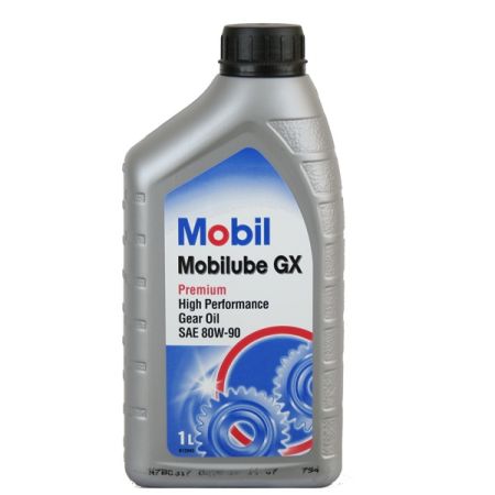 MOBIL 21-1 GX MOBIL  Трансмиссионное масло MOBIL  Mobilube GX / 80w90 / 1 л. / ( API GL-4 ) / Для КПП / купити дешево