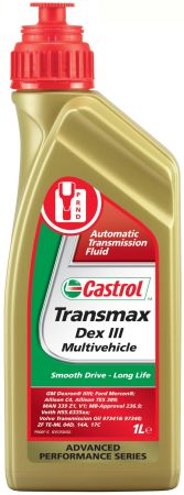 CAS 23-1 TQ DEX III CASTROL Трансмиссионное масло CASTROL TRANSMAX DEX III MULTIVEHICLE / 1л. / купить дешево