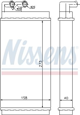 NIS 70230 NISS Печка AI 100(76-)1.6(+)[OE 443.819.030] купить дешево