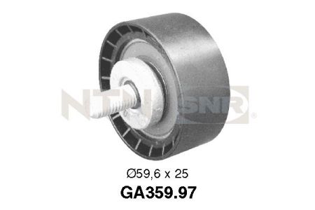SNR GA359.97 SNR Паразитный / ведущий ролик, поликлиновой ремень купить дешево