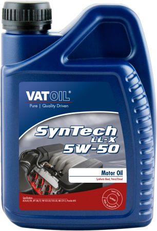 VAT 1-1 LL-X VATOIL Масло моторное Vatoil SynTech LL-X 5W50 / 1л. / (ACEA A3/B4, MB 229.3, VW 502/505) купить дешево