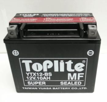 YTX12-BS TOPLITE 12V,10Ah,д. 152, ш. 88, в.131, электролит в к-те, вес 4 кг купить дешево