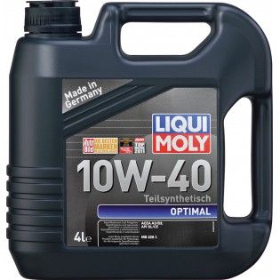LIM3930 LIQUI MOLY Моторное масло OPTIMAL 10W-40 (API SL/CF, ACEA A3-04/B3-04, MB 229.1) 4Л купить дешево