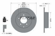 TEXTAR T92166600 Тормозной диск на автомобиль HYUNDAI GRANDEUR