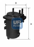 UFI 2413200 Топливный фильтр на автомобиль RENAULT MEGANE