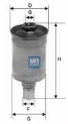 UFI 3151100 Топливный фильтр на автомобиль ALFA ROMEO 145