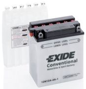 EXIDE EXI12N12A4A1 Акумулятор EXIDE Стандарт [12B] 12 Ah/  134x80x160 (ДхШхВ) на автомобиль YAMAHA SR
