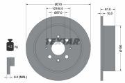 TEXTAR T92147500 Тормозной диск