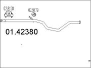 MTS MTS0142380 Ремонтная деталь узла выхлопной системы